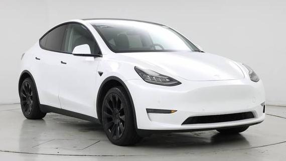 TESLA MODEL Y 2021 5YJYGDEE9MF061879 image